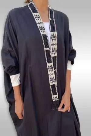 Eman Joharjy Tribal Wear Black
