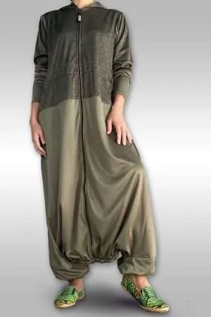 Active Wear Dri-Fit Sports Abaya Navy Blue 5003